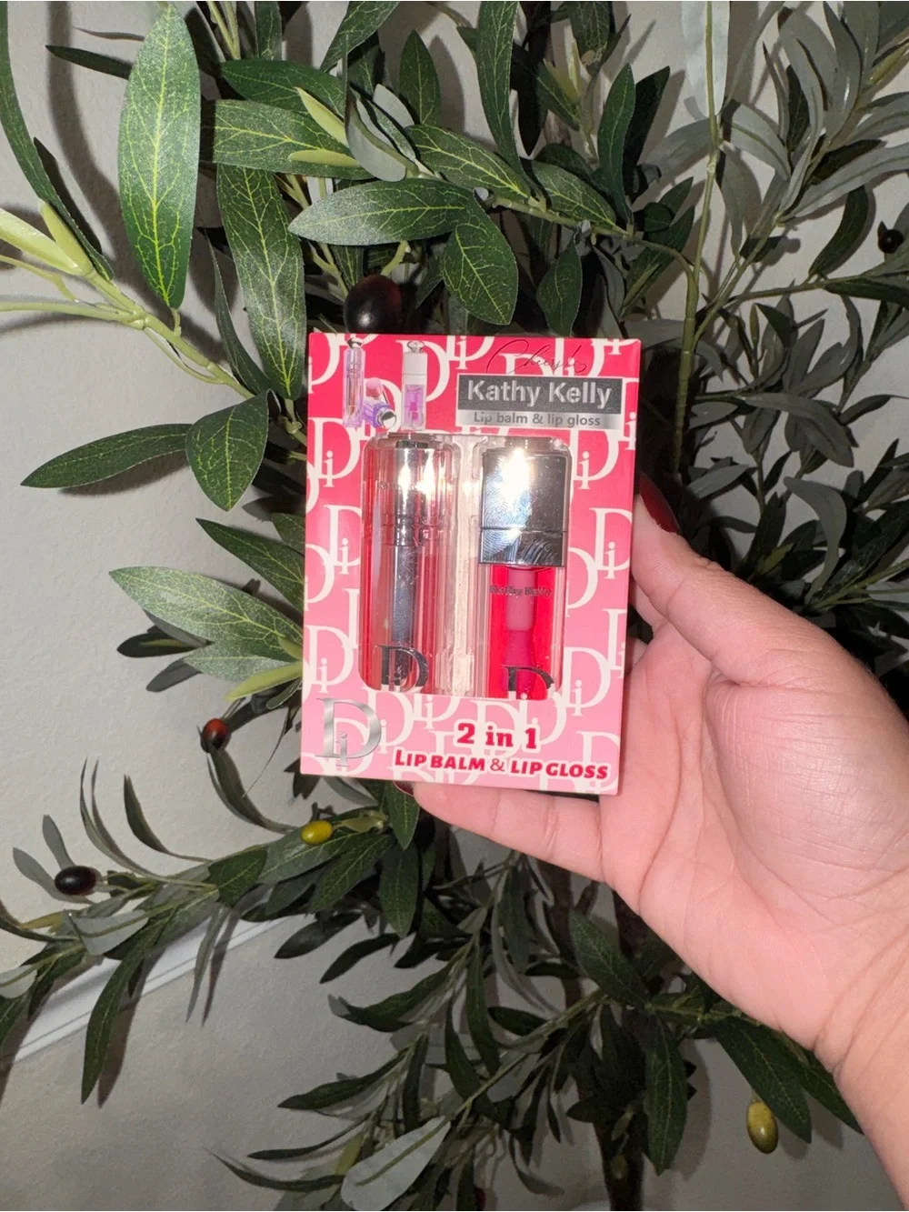 2-in-1 Lip Balm & Lip Gloss – Pink Shine